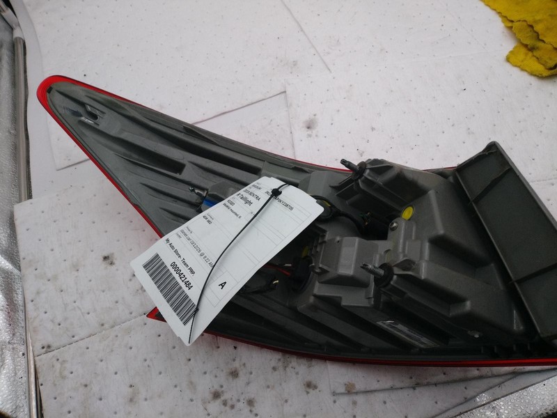 2019 Nissan Sentra Right Blue Tail Light Assembly OEM 277133 70K Miles