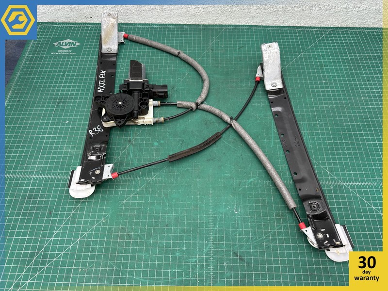 10-19 JAGUAR XJ XJR FRONT LEFT DOOR POWER WINDOW REGULATOR WITH MOTOR OEM
