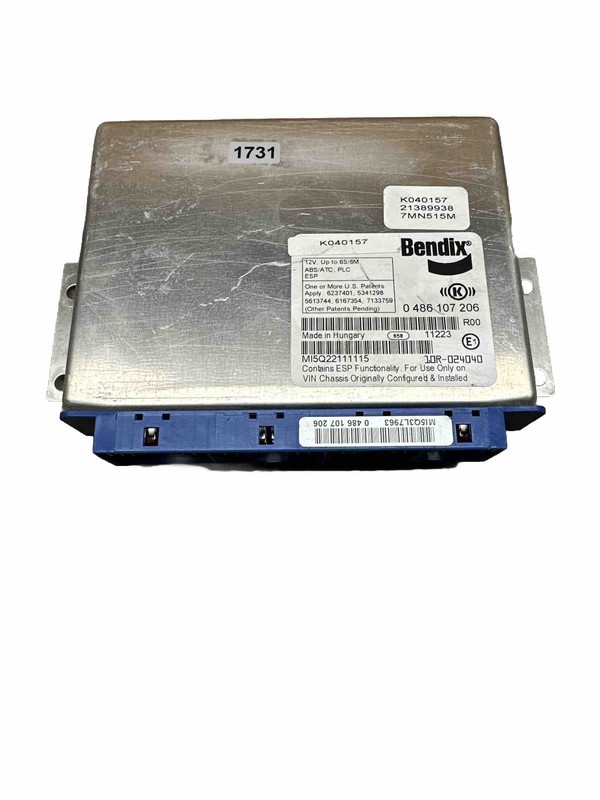 ✅ VOLVO VNL 2-GEN 04-16 GENUINE OEM BENDIX BRAKE MODULE, P# 0 486 107 206 ✅