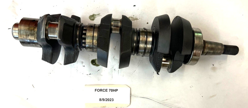 Mercury Force 70 HP Outboard Crankshaft 817527A-3 FRESHWATER!