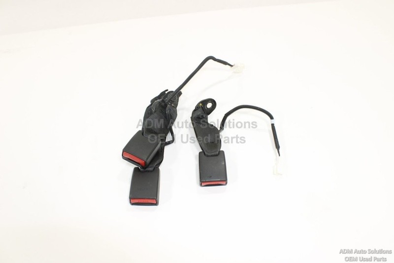 2024 - 2025 MAZDA CX-90 3RD ROW REAR SEAT BELT BUCKLE RECEPTACLE SET OF 3 OEM