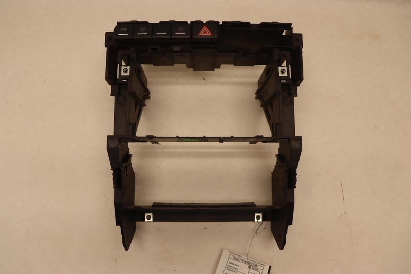 2005-2008 AUDI RS4 DASH DASHBOARD RADIO BRACKET SUPPORT W/ SWITCHES OEM