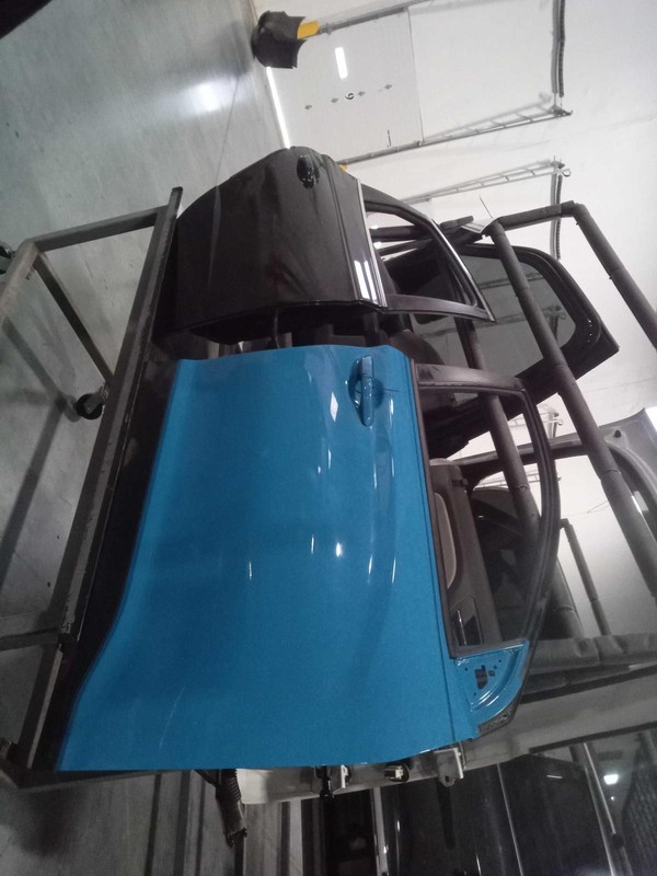 2022 Hyundai Kona Right Door Blue 663585 Used OEM 31000 Miles