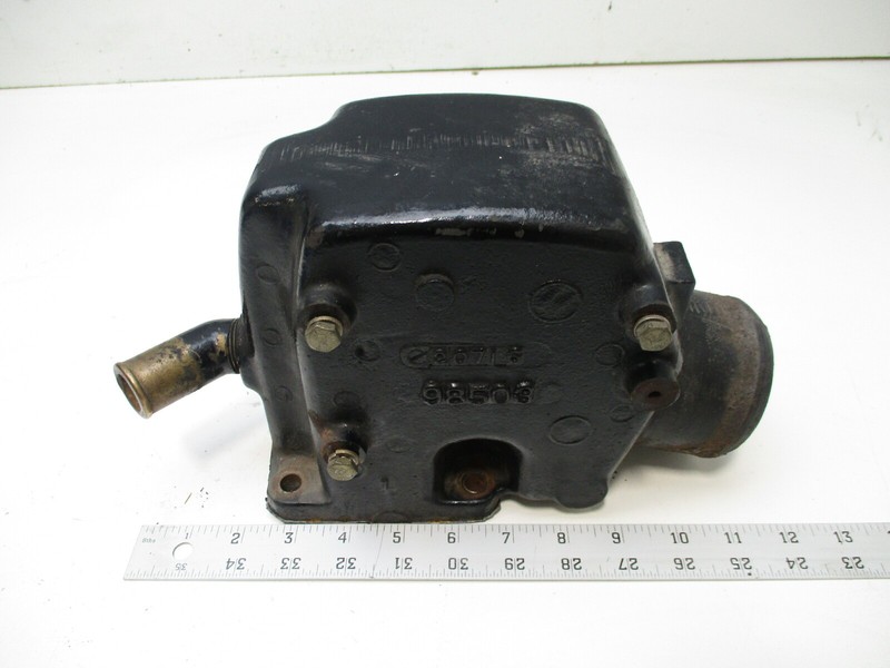 98504A3 Exhaust Riser Mercruiser Alpha One GM Chevy V6 V8 45 Degree Fitting Stbd