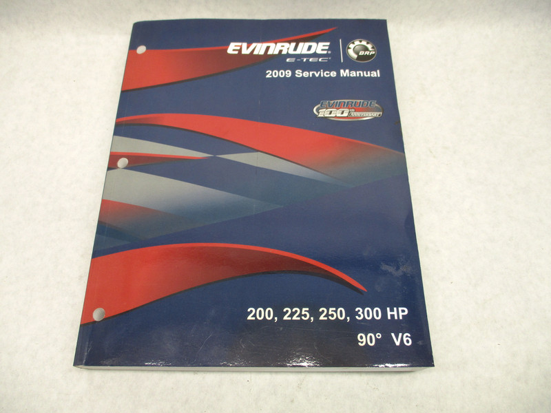 5007820 BRP Evinrude Outboard Service Manual E-TEC 200-300 HP 90 V6 2009 SE