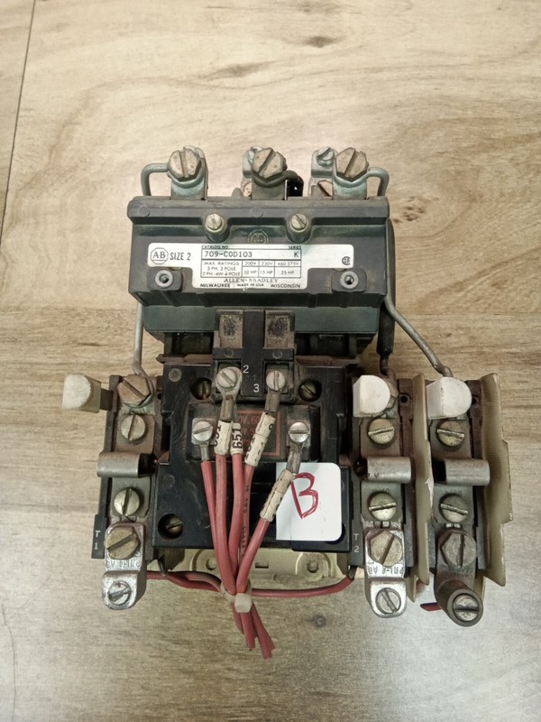 Allen-Bradley 709-C0D103 Ser. K Size 2 Motor Starter