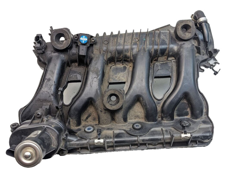 12-15 Mercedes R172 SLK250 C250 M271 Intake Manifold w/ Valve 2710903037 OEM 26k