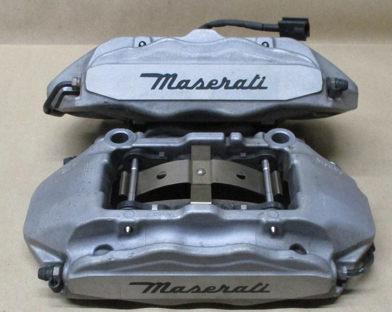 2014-2017 OEM MASERATI GHIBLI BREMBO FRONT BRAKE CALIPER SET 20C34201 / 20C34202