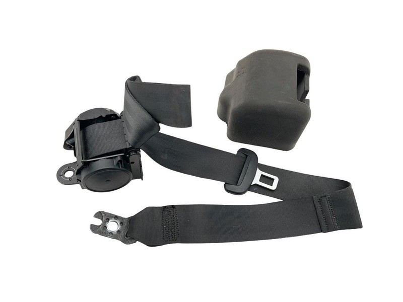 2019-2025 Volkswagen Jetta Left Driver Side Rear 2ND Raw Seat Belt Black