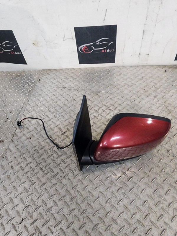 11-20 Grand Caravan Driver Side View Mirror Power RED W/o Blind Spot OEM