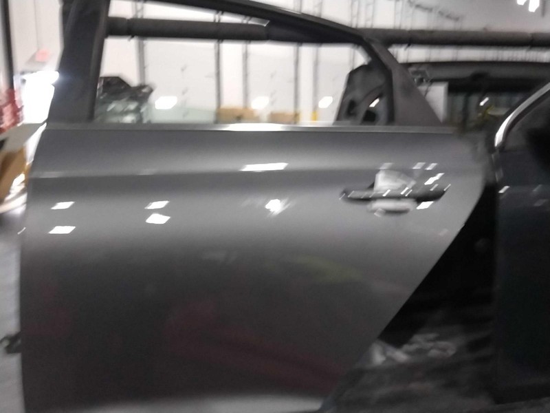 2018-2019 Hyundai Sonata Left Rear Door Grey, Used, 86K Miles, OEM Part