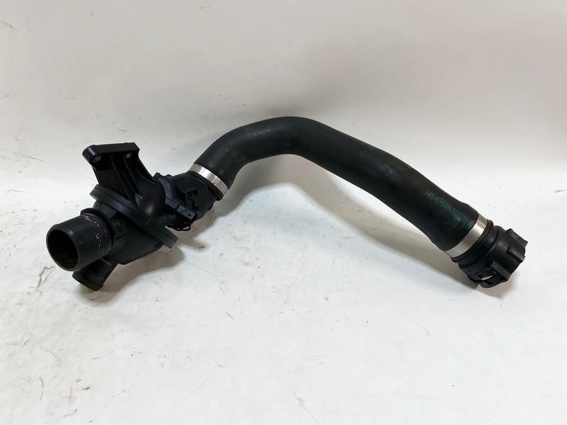 12-16 BMW SERIES 3 4 328I N20 N26 RADIATOR THERMOSTAT HOUSING W/ HOSE LINE OEM