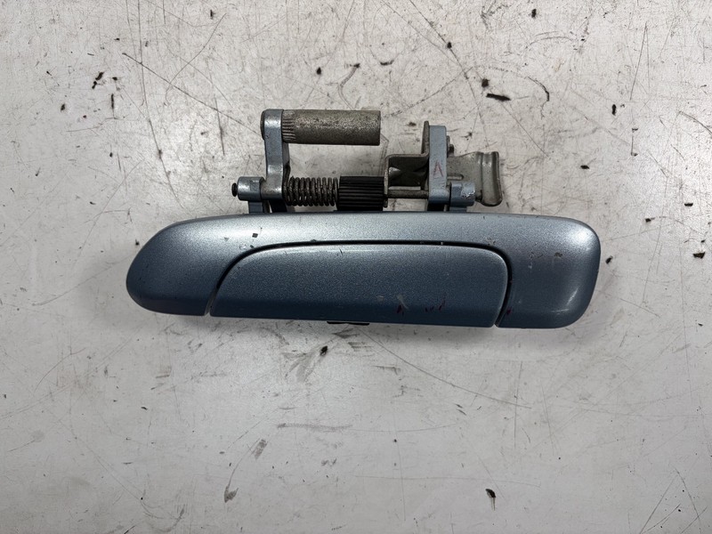 07 Honda Fit Left Rear Outer Exterior Door Handle Light Blue 72680-SLN-A01 OEM