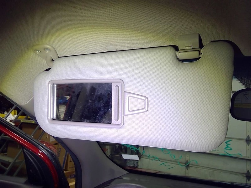 Driver Left Sun Visor Without Sunroof Fits 10-15 TUCSON 1765497