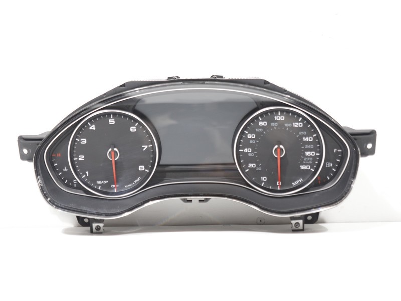 2017-18 Audi A7 C7 3.0T Front Dash Instrument Cluster Gauge Speedometer 63k OEM