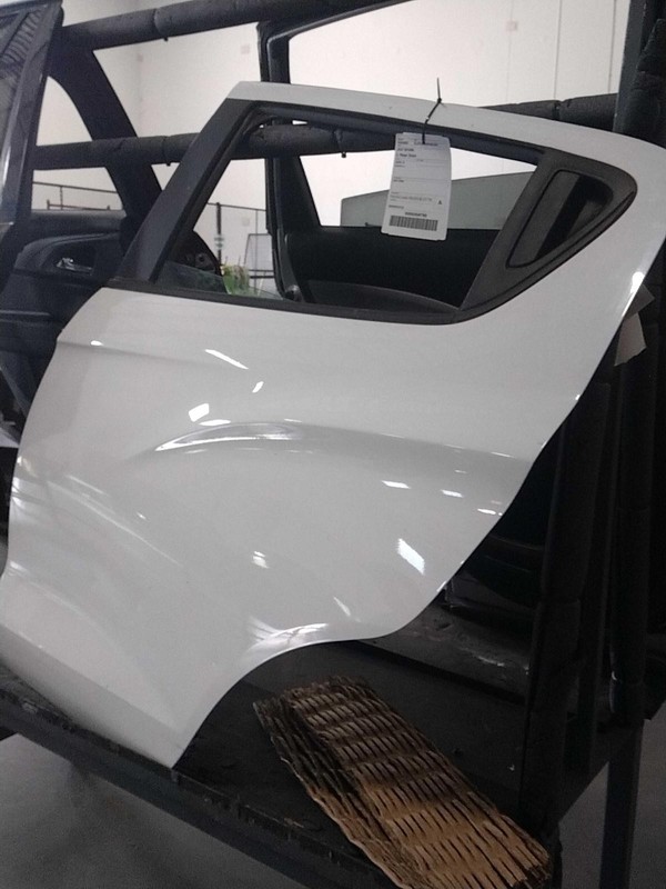 2017 Chevrolet Spark Left Rear Door White Dented 73K Miles OEM Part 226510