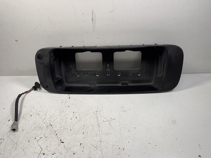 92-95 Honda Civic 4DR Rear License Plate Frame w/ Lights Black 33700-SR4-A00 OEM