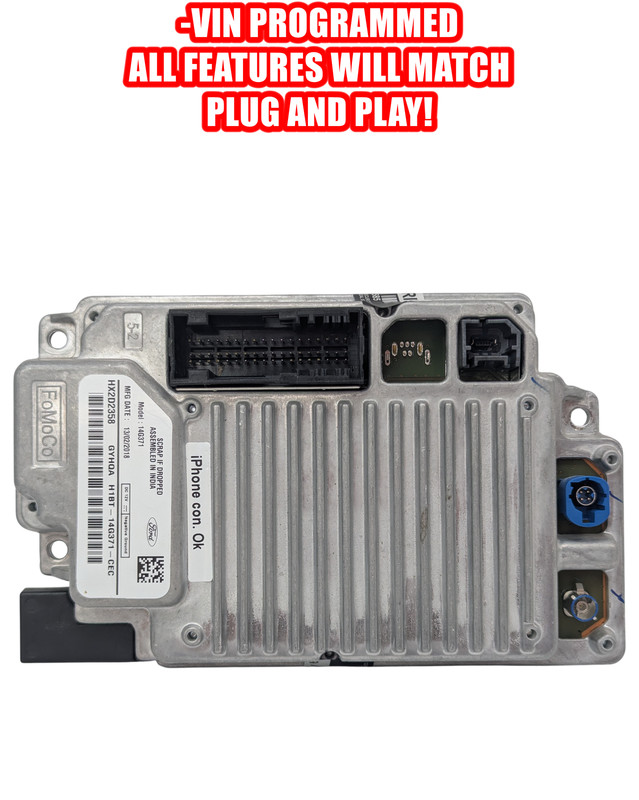 2018-2019 Ford Ecosport Sync NAV Control Module H1BT-14G371-CEC OEM PROGRAMMED