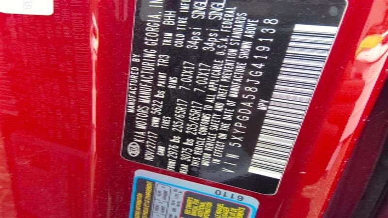 AC Compressor ID 97701C6800 Fits 16-18 SORENTO 1497360