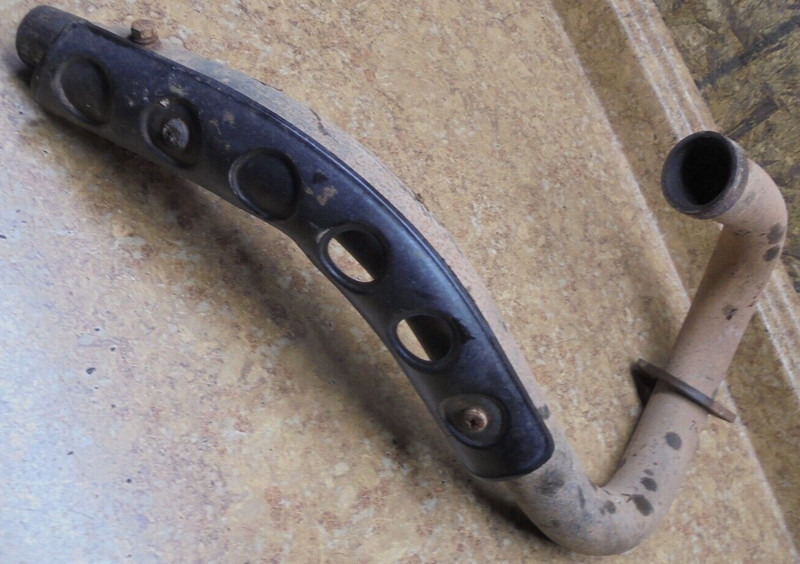 1992 Yamaha Big Bear YFM350 4x4 ATV YFM 350 Exhaust System Header Pipe Manifold