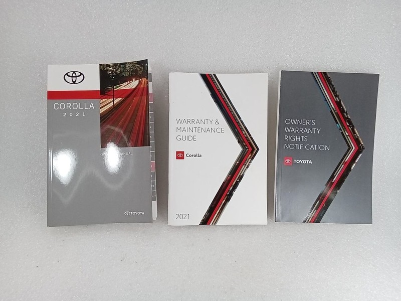 COROLLA 2021 Owners Manual 71684