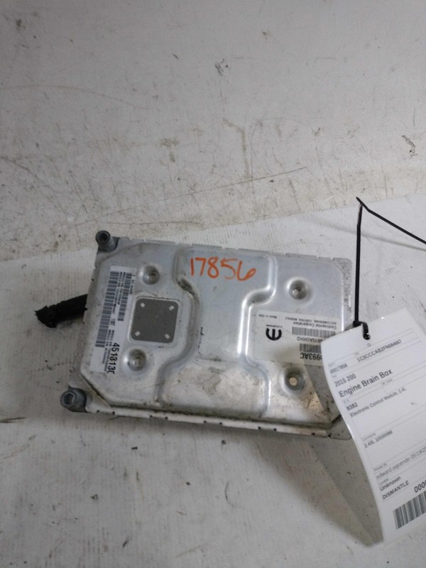2015 Chrysler 200 Engine Control Module ECM 2.4L OEM 5150993AB/AC Used