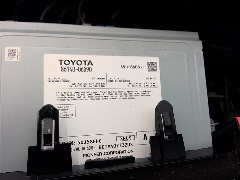 Audio Equipment Radio Display And Receiver Fits 20-24 CAMRY 1733687