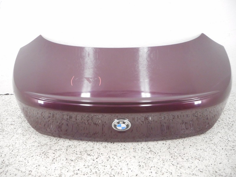 06 07 BMW 650i Coupe Trunk Deck Lid OEM Burgundy 645 M6