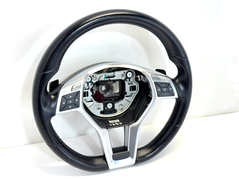 ✅ 2012-2016 Mercedes-Benz SLK250 LEATHER STEERING WHEEL w/ Paddle Shifters OEM