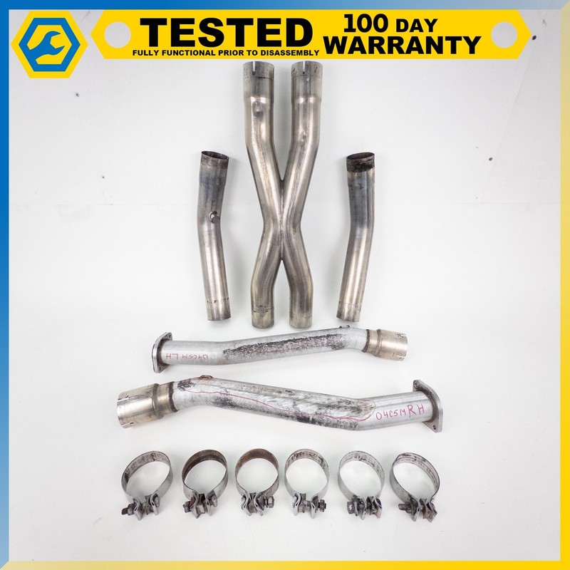 97-04 CHEVROLET CORVETTE C5 EXHAUST X-PIPE CUSTOM PIPE ASSEMBLY SET