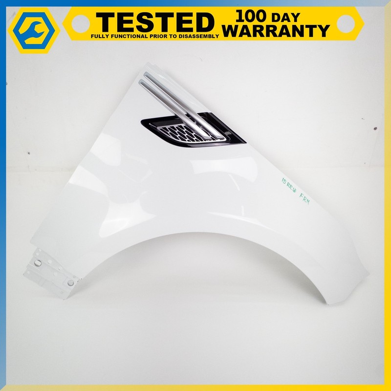 14-17 RANGE ROVER SPORT L494 FRONT RIGHT PASSENGER FENDER PANEL WHITE OEM