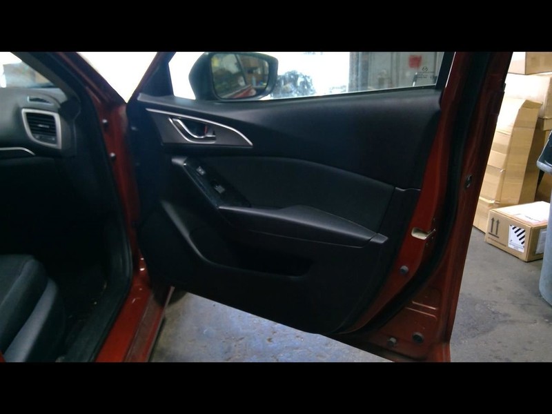 2018 MAZDA 3 Passenger Right Front Door Trim Panel 1646916