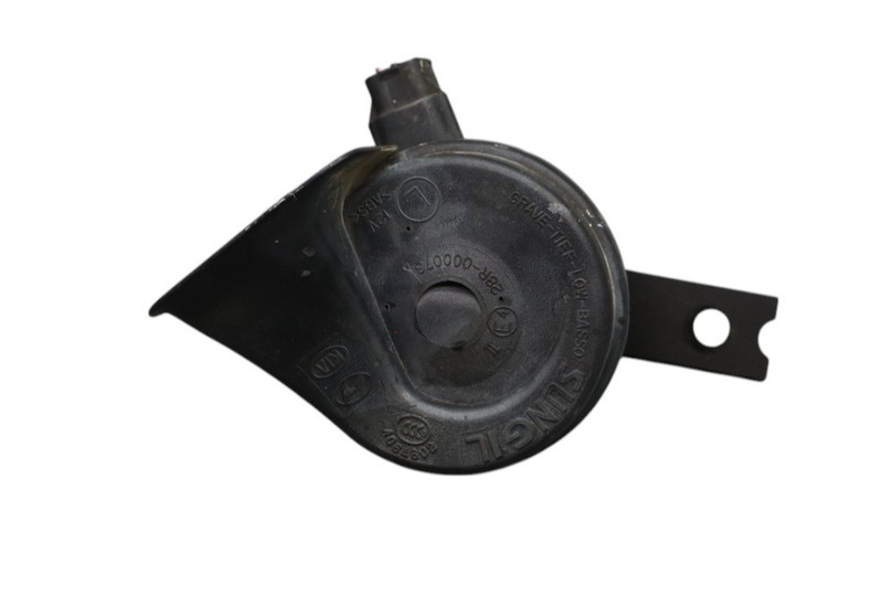11-16 Hyundai Equus Low Pitch Tone Horn Siren Signal Black 96610-3N000 OEM