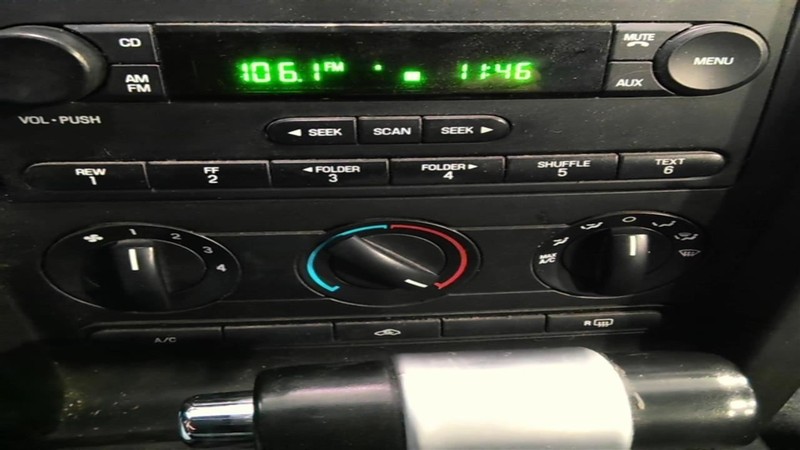 Temperature Control AC Without Heated Seats Fits 05-09 MUSTANG 3467939
