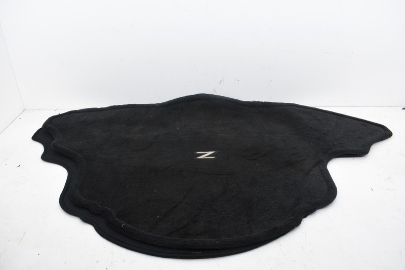 2004 Nissan 350Z Convertible Rear Trunk Carpet Floor Mat Set of 2 OEM KW82