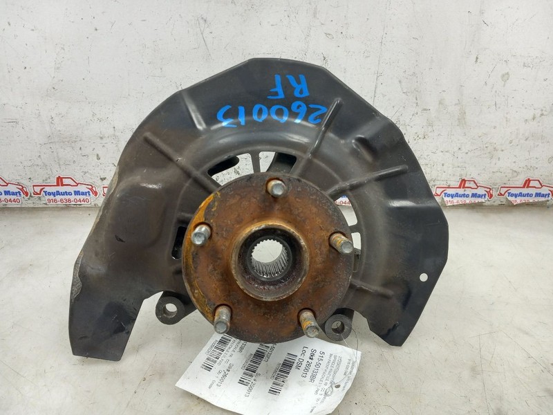 Passenger Right Front Spindle/Knuckle AWD Fits 04-10 SIENNA 580262