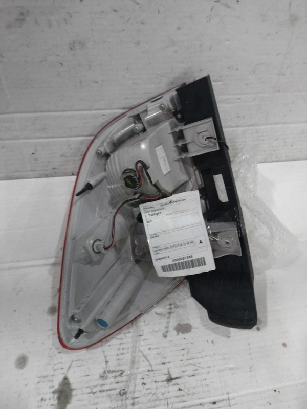 2017 Chevrolet Equinox Left Tail Light Assembly - White - Used, 85K Miles