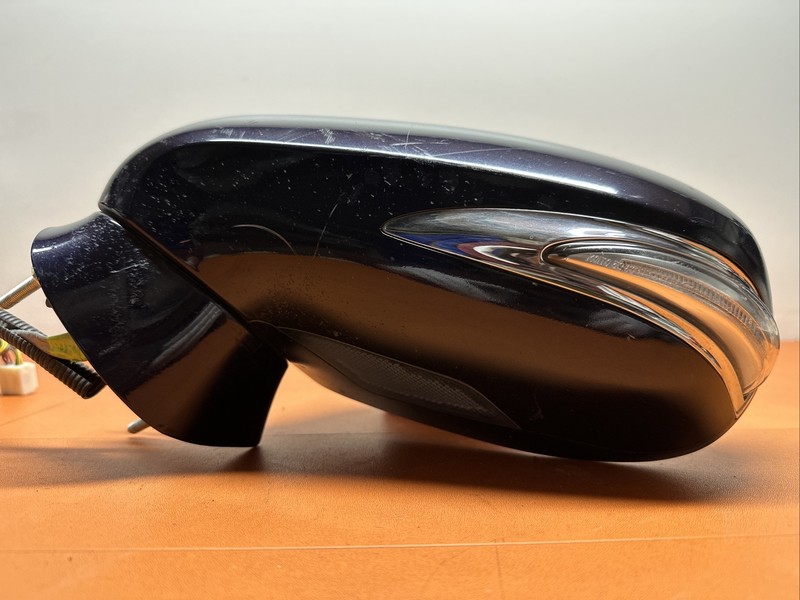 LEFT DOOR MIRROR II 2010 - 12 Lexus IS250 IS350 OEM Purple Turn Signal LH LF SDN