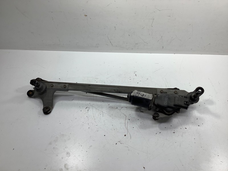 97-01 Honda CR-V Front Windshield Wiper Linkage & Motor Assembly OEM