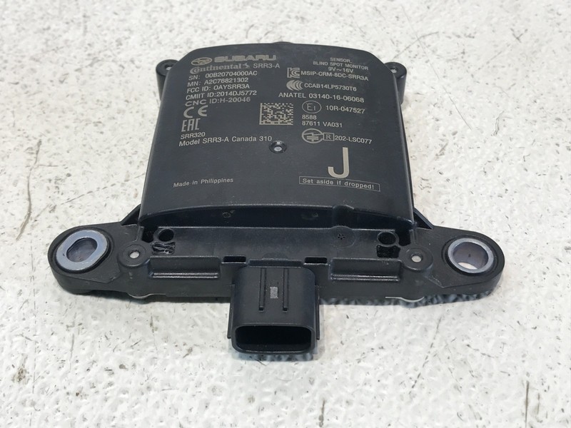 2020 Subaru Sti Blind Spot Radar Object Module Sensor OEM 10R-047527