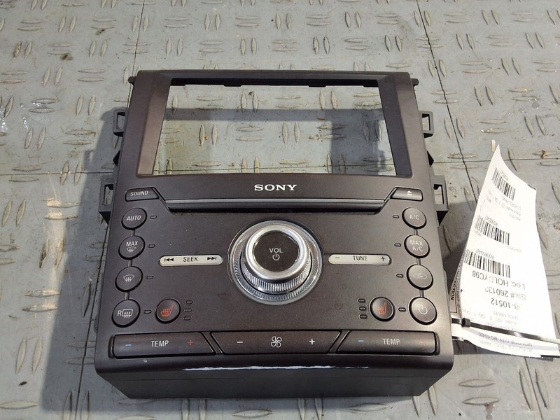 2017 Ford Fusion Radio Control Panel ID HS7T-18E245-BNA