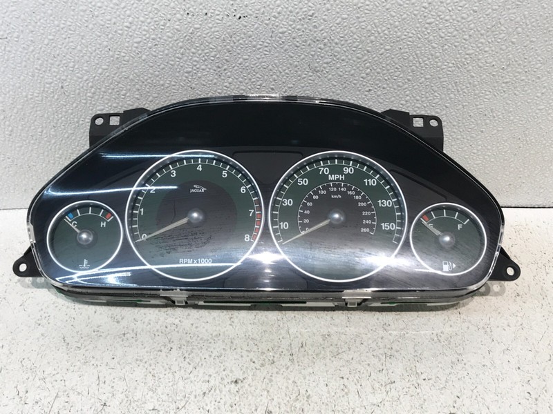 02-08 JAGUAR X TYPE INSTRUMENT CLUSTER SPEEDOMETER 125,043k OEM 1X4F-10841-A