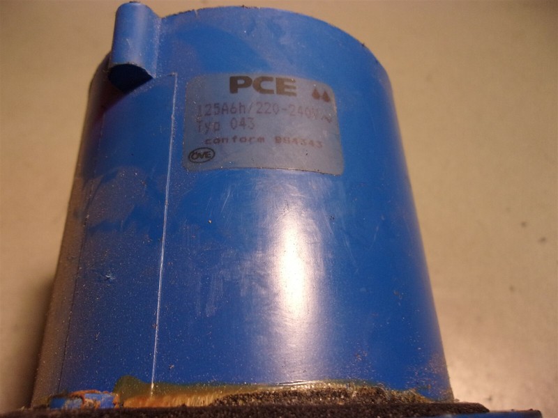 PCE 125A6H Plug 220-240V Type 043 B54343*FREE SHIPPING*
