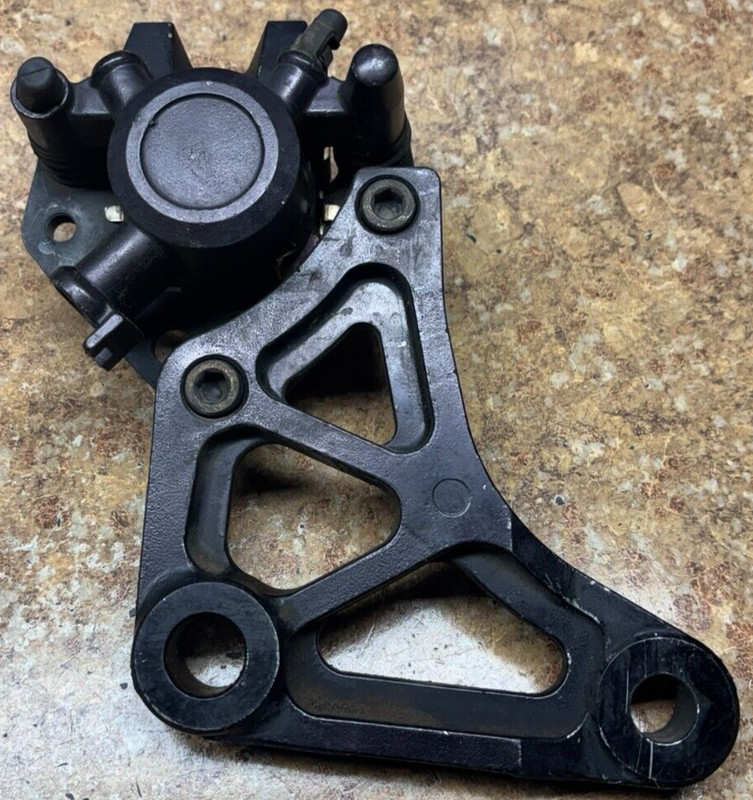 87 Kawasaki Voyager ZG1200 Rear Disk Brake Caliper & Bracket ZG 1200 1987 C6