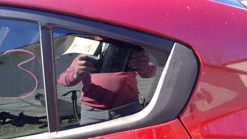 Driver Left Rear Door Vent Glass Sedan Fits 14-18 FORTE 736056
