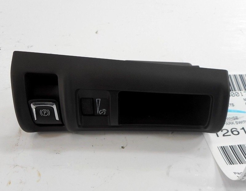 14 Cadillac XTS Emergency Parking Brake Dimmer Control Switch W/ Trim Bezel OEM