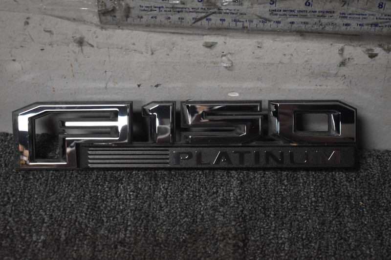 FORD F150 PLATINUM EMBLEM FACTORY OEM