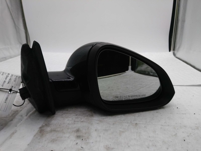 2011 Buick Regal Right Door Mirror Assembly Black OEM 473954 107K Miles