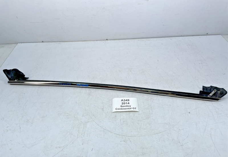 ✅12-18 OEM Bentley Continental GT Front Left Driver Door Weatherstip Seal Chrome