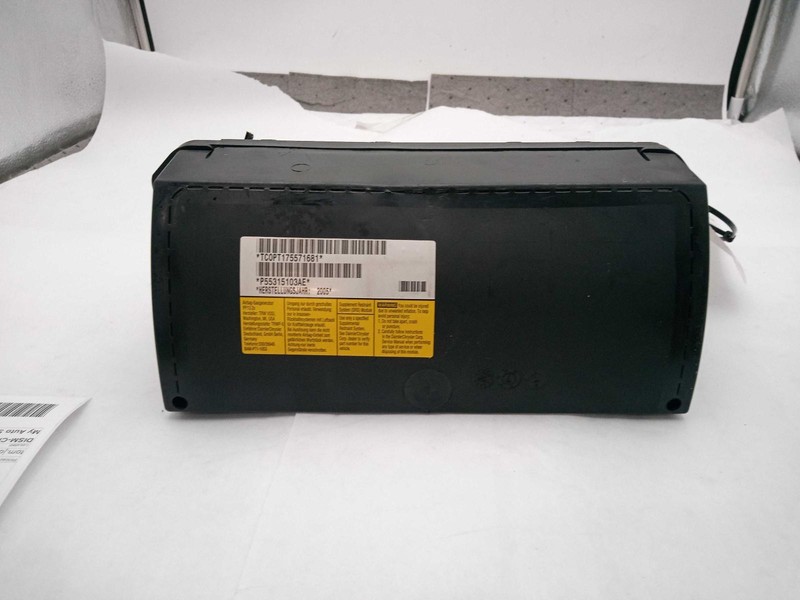 2005 Jeep Liberty Black Instrument Panel Air Bag OEM 55315103AA/AB Used